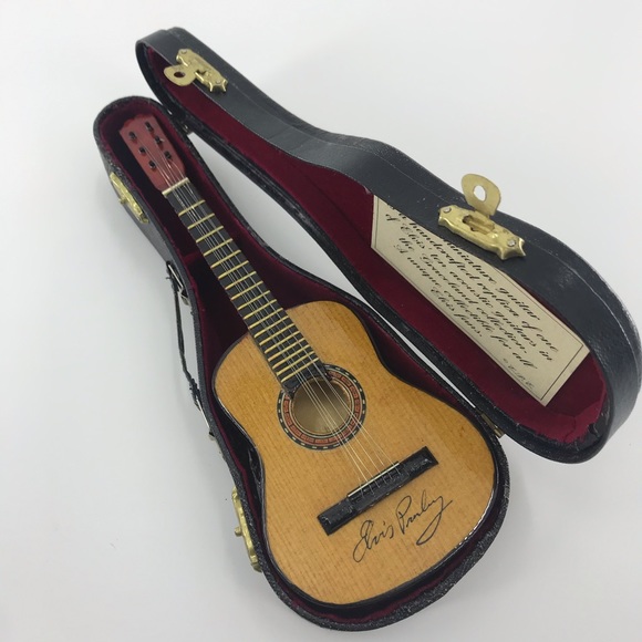 Vintage Graceland Elvis Mini Guitar Replica - Picture 2 of 8